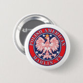 Marlin Texas Polnischer Adler Button (Vorne & Hinten)