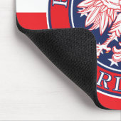 Marlin Texas Polnischer Adler Mousepad (Ecke)