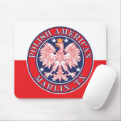 Marlin Texas Polnischer Adler Mousepad (Mit Mouse)