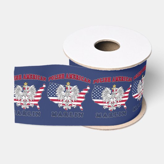 Marlin Texas Polnischer Amerikaner Ripsband (Spule)