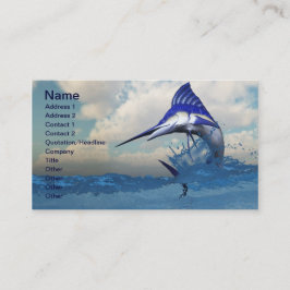 Marlin-Visitenkarte Visitenkarte