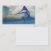 Marlin-Visitenkarte Visitenkarte (Vorne/Hinten)