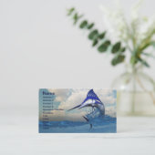 Marlin-Visitenkarte Visitenkarte (Stehend Vorderseite)