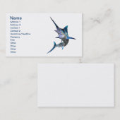 Marlin-Visitenkarte Visitenkarte (Vorne/Hinten)