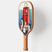 Marlins an der Boje Pickleball Schläger (Links)