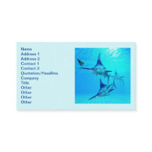 Marlins nach dem Fischfang