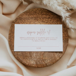 MARLO Bohemisch Blush Baby Wipes Raffle Ticket