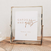 MARLO Boho Earth Tone Beige Karten und Geschenksze Poster