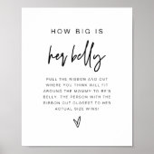 MARLO Bold modern, wie groß ist ihre Bugspielposte Poster (Vorne)