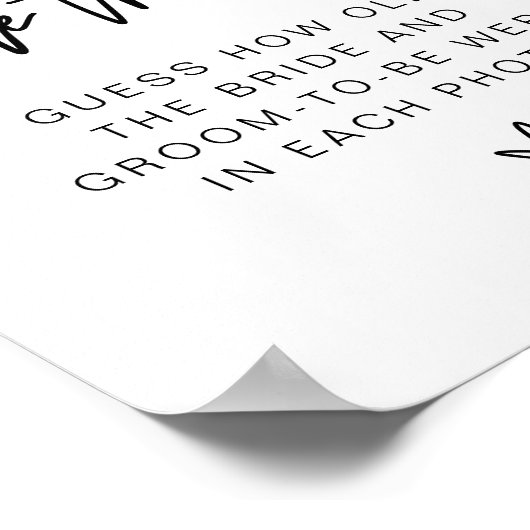 MARLO kühne modern wie alt sie waren unterschreibe Poster (Ecke)