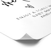 MARLO kühne moderne Pop, wenn sie Pop unterschreib Poster (Ecke)