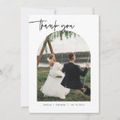 MARLO kühne zeitgenössisches Foto Hochzeit Vielen Einladung (Vorderseite)