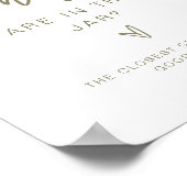 MARLO Olive Wie viele Candies Baby Duschgame Poster (Ecke)