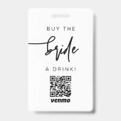 MARLO Zeitgenössischer Kauf der Braut ein Getränk  Ausweis (Front)