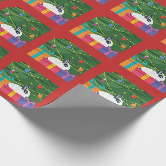 Marlon Bundo anwesendes Packpapier (Ecke)