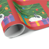 Marlon Bundo anwesendes Packpapier (Rolleneckpunkt)