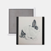 Marlon Bundo Bildmagnet Magnet (Vorderseite/Rückseite)