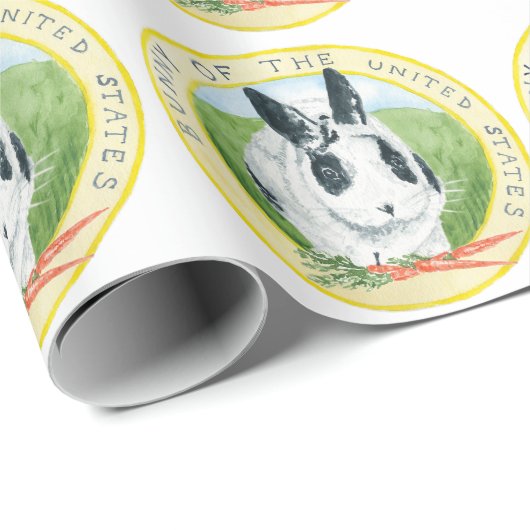 Marlon Bundo Botus Birthday Wrapping Geschenkpapier (Rolleneckpunkt)