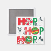 Marlon Bundo Christmas HOP-Magnet Magnet (Vorderseite/Rückseite)