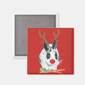 Marlon Bundo Christmas Rudolph Magnet (Vorderseite/Rückseite)