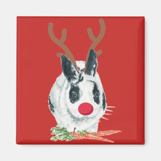Marlon Bundo Christmas Rudolph Magnet