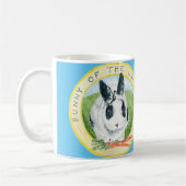 Marlon Bundo Osterblau Tasse (Links)