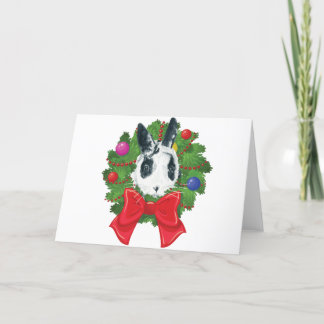 Marlon-Kranz Weihnachtskarte Feiertagskarte