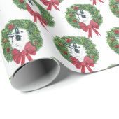 Marlon-Kranzverpackung Geschenkpapier (Rolleneckpunkt)