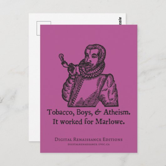 Marlovin' It Postcard Postkarte (Vorne/Hinten)