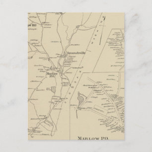 Marlow, Cheshire Co Postkarte