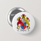 Marlow Familienwappen Button (Vorne & Hinten)