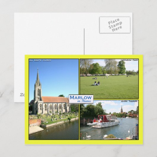 Marlow Postcard Postkarte (Vorne/Hinten)