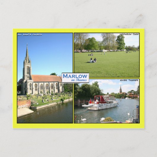Marlow Postcard Postkarte (Vorderseite)