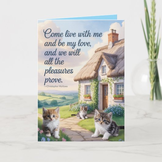 Marlowe Valentine's Day Card Feiertagskarte (Vorderseite)