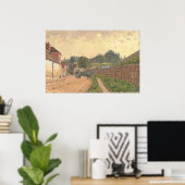 Marly-le-Roi - Alfred Sisley Kunst Poster (Heimbüro)