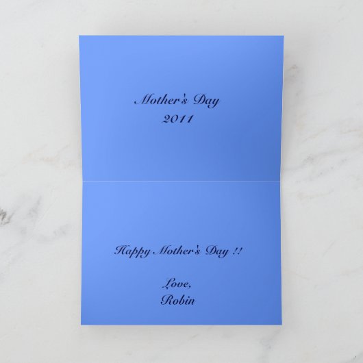 Marlyn m-day card karte (Innenseite)