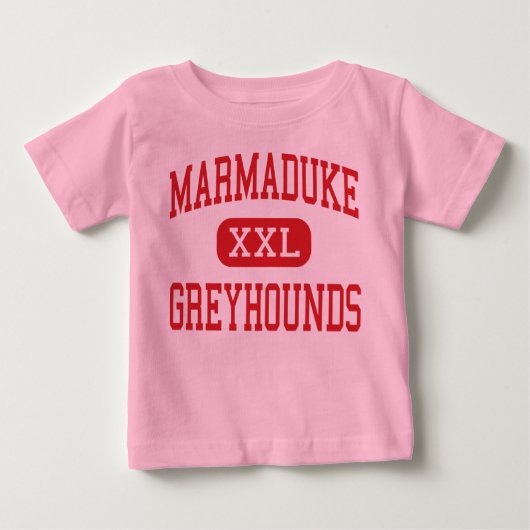 Marmaduke - Greyhounds - High - Marmaduke Arkansas Baby T-shirt (Vorderseite)