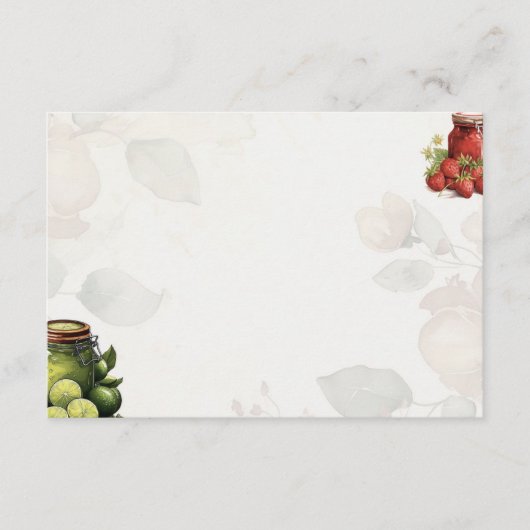 Marmalade Basic Blank Recicard Begleitkarte (Vorderseite)