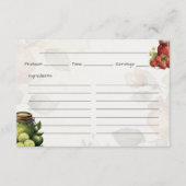 Marmalade Basic Rezept Card Begleitkarte (Vorderseite)