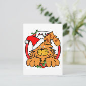 Marmalade Cat zu Weihnachten (Stehend Vorderseite)