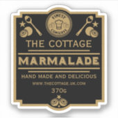 Marmalade Conserve Maker Aufkleber (Vorderseite)