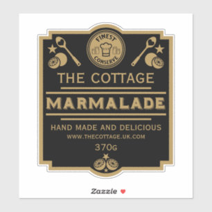 Marmalade Conserve Maker Aufkleber