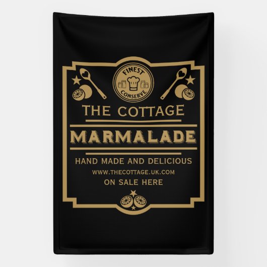 Marmalade Conserve Maker Banner (Vertikal)