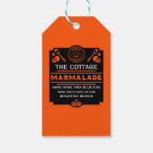 Marmalade Conserve Maker Geschenkanhänger (Rückseite)