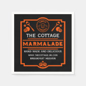 Marmalade Conserve Maker Serviette (Vorderseite)