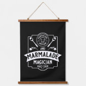 Marmalade Jam Wandteppich Mit Holzrahmen (Vorderseite)