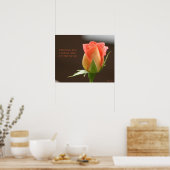 Marmalade Rose Poster: ROSE & PROSE 20x16 Poster (Küche)
