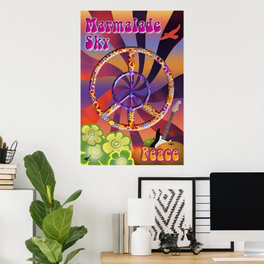 Marmalade Sky Poster (Heimbüro)