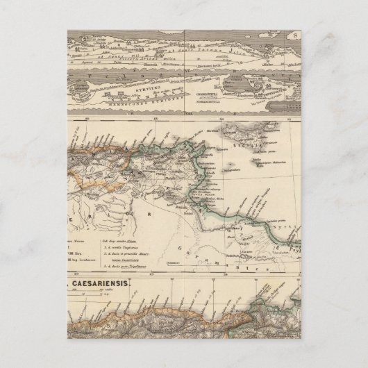 Marmarica, Kyrenaika, Afrika, Numidia Postkarte (Vorderseite)