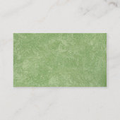 Marmarino Green Business Cards Visitenkarte (Rückseite)